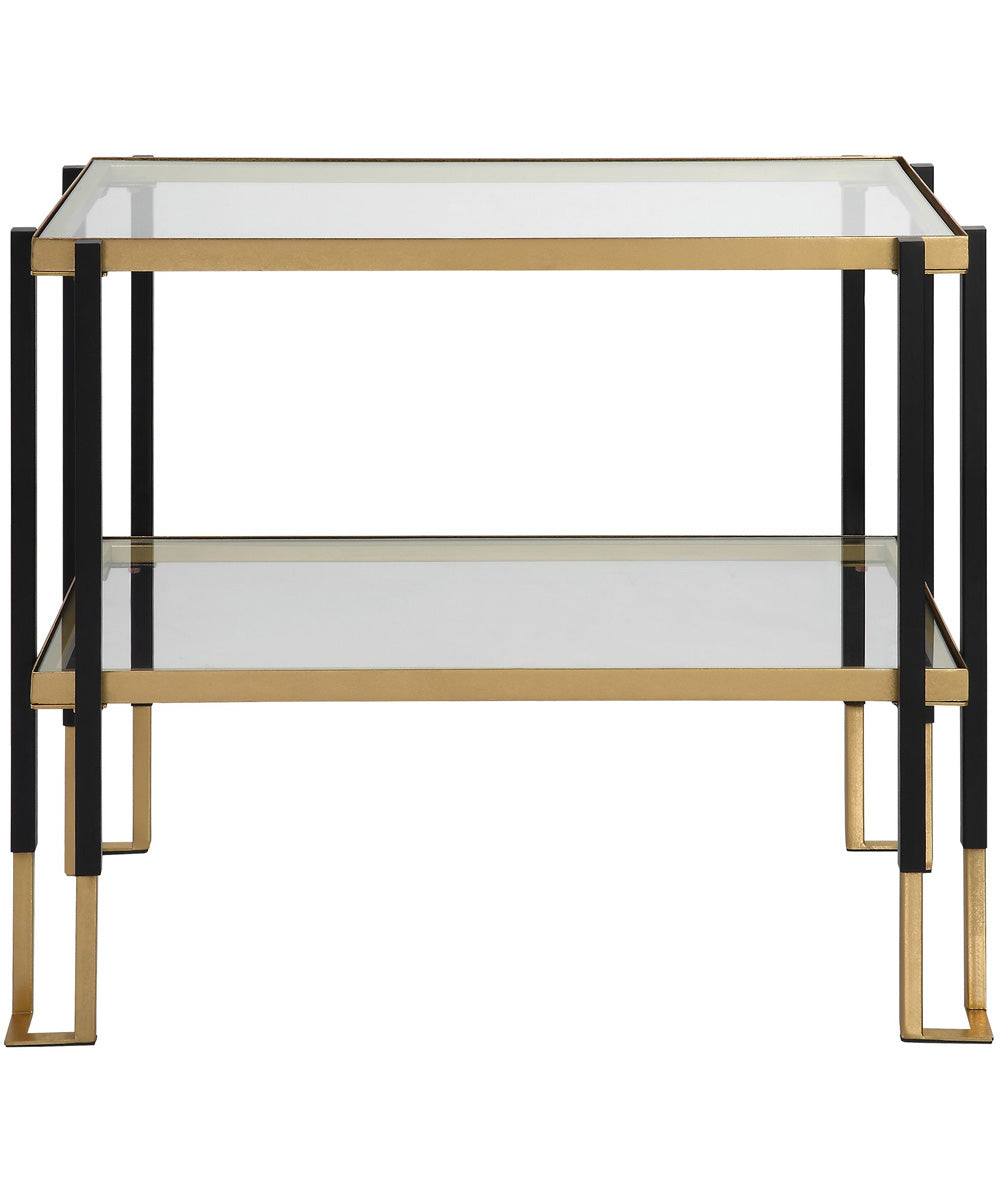 Kentmore Glass Side Table