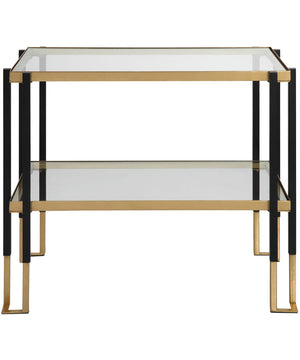 Kentmore Glass Side Table