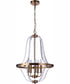Graclyn 5-Light Foyer Satin Brass