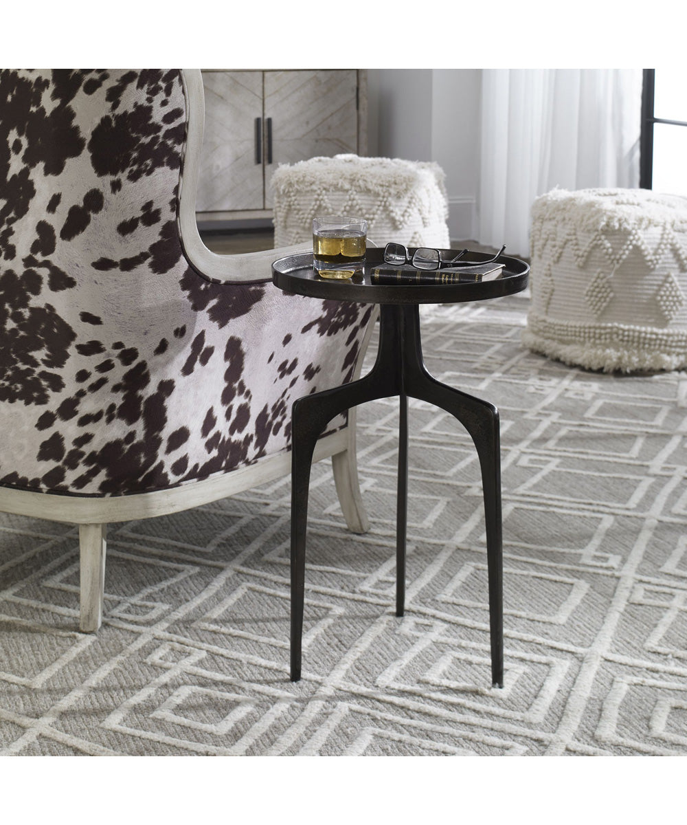 Kenna Bronze Accent Table