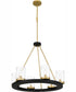 Greeley 6-light Chandelier Matte Black