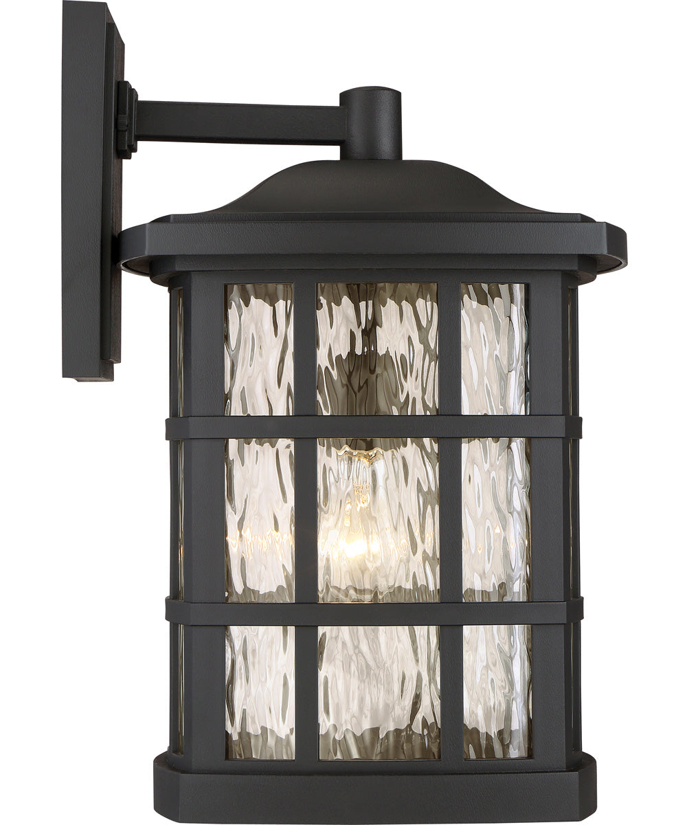 Stonington Extra Large 1-light Outdoor Wall Light  Coastal Armour Mystic Black