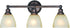24"W Bradley 3-Light Bath Vanity Light Bronze