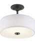 Inspire LED 13" LED Semi-Flush Graphite