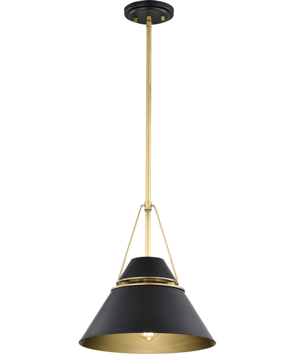 Adina 1-Light Pendant Matte Black