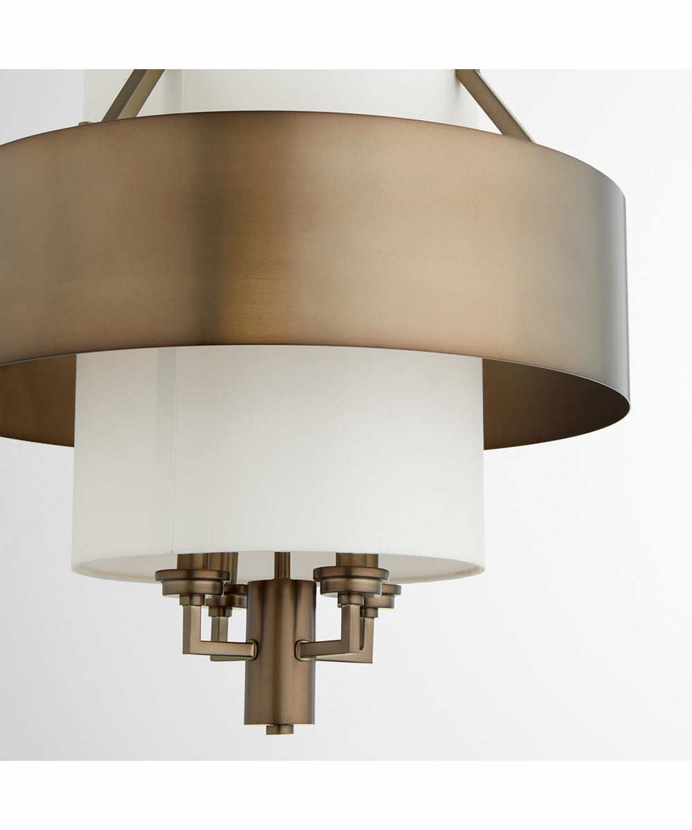 4-light Pendant Dark Brass