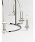 Seneca 9-Light Farmhouse Chandelier Light Polished Nickel