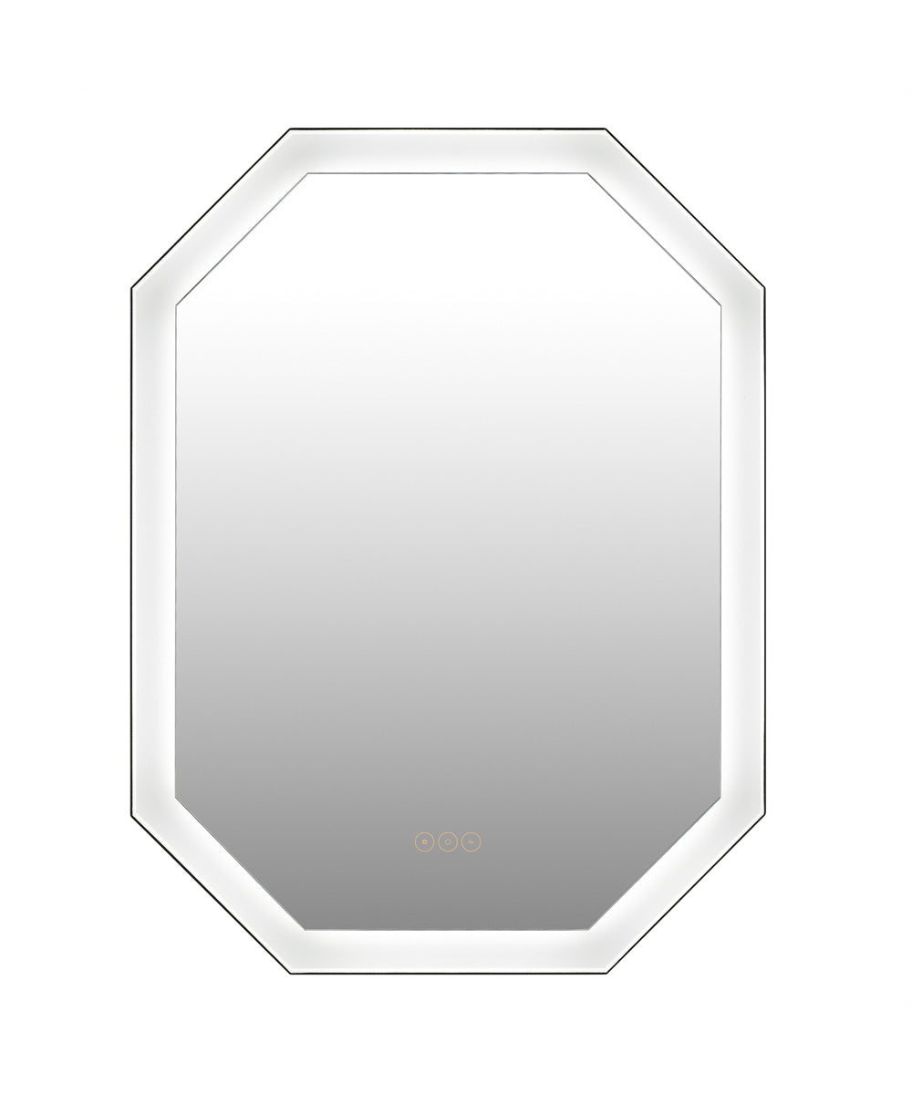 Cynthia Large Mirror Matte Black