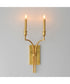 Normandy 2-Light Sconce Gold Leaf