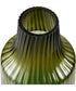Velasco Ribbed Vase - Large Green Ombre