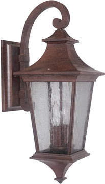 21"H Argent II 2-Light Outdoor Wall Aged Bronze