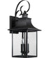 Chancellor Large 3-light Outdoor Wall Light Mystic Black