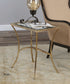 24"H Alayna Gold End Table