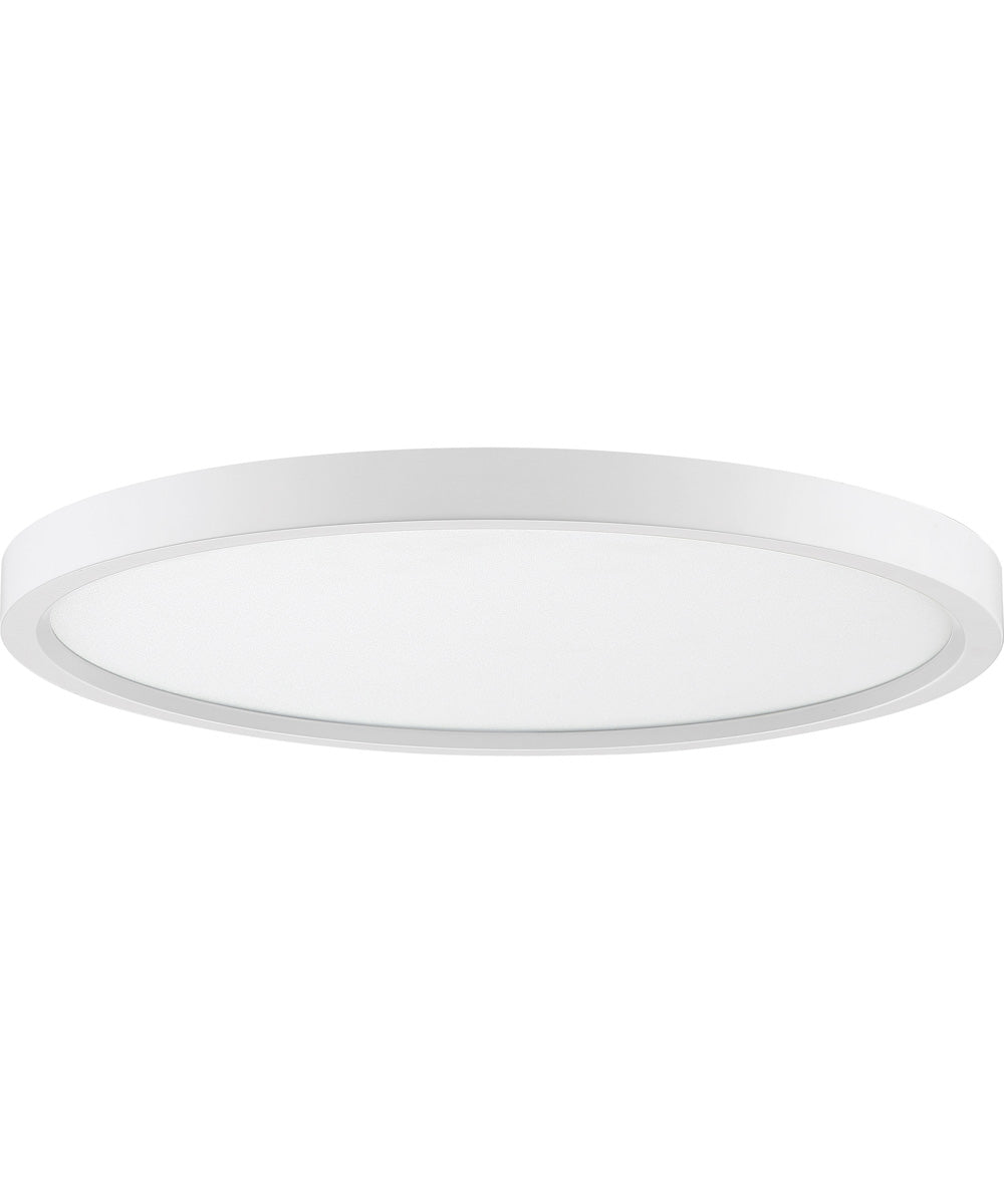 Outskirts  Flush Mount White Lustre