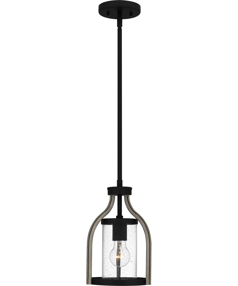 Cornelia Small 1-light Mini Pendant Matte Black