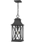 Ellerbee Large 1-light Outdoor Pendant Light  Coastal Armour Aluminum Mottled Black
