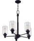 Dardyn 5-Light Chandelier Flat Black