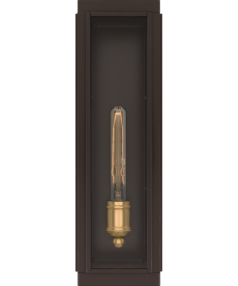 Avon Large 1-light Outdoor Wall Light  Coastal Armour Aluminum Western Bronze