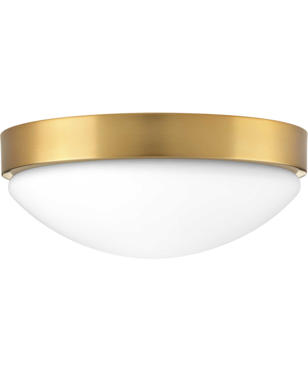 Elevate 13" LED Flush Mount Brushed Bronze