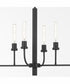 Sheridan Chandelier Matte Black