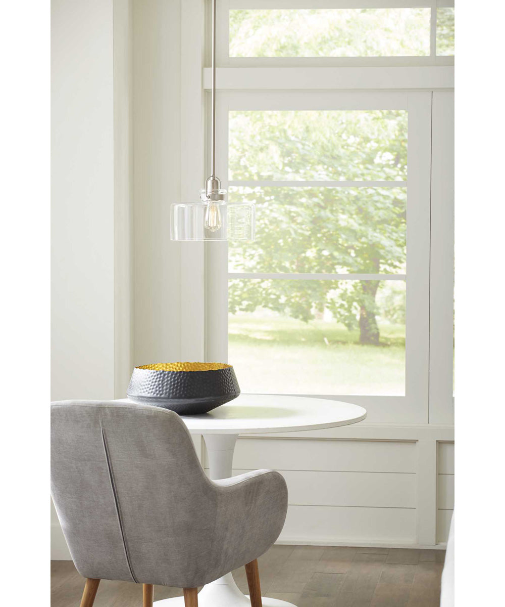 Calhoun 1-Light Pendant Brushed Nickel