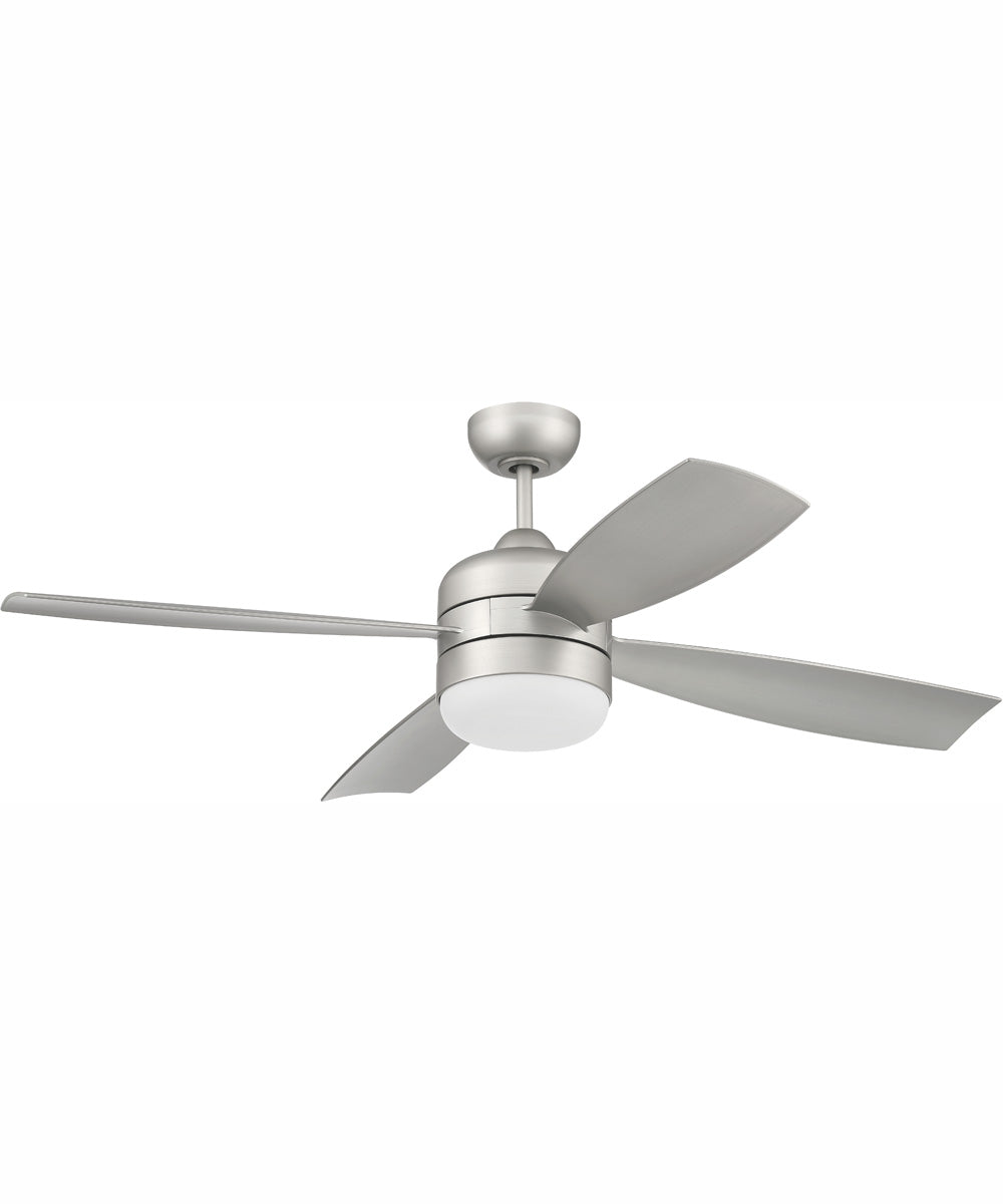 52" Sebastion 2-Light Indoor/Outdoor Ceiling Fan Painted Nickel