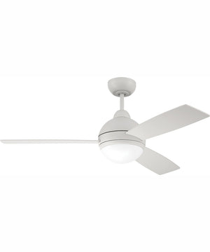 48" Keen 1-Light Ceiling Fan White