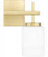Wilburn Medium 2-light Bath Light Satin Brass