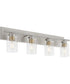 Carter 4-light Bath Vanity Light Satin Nickel