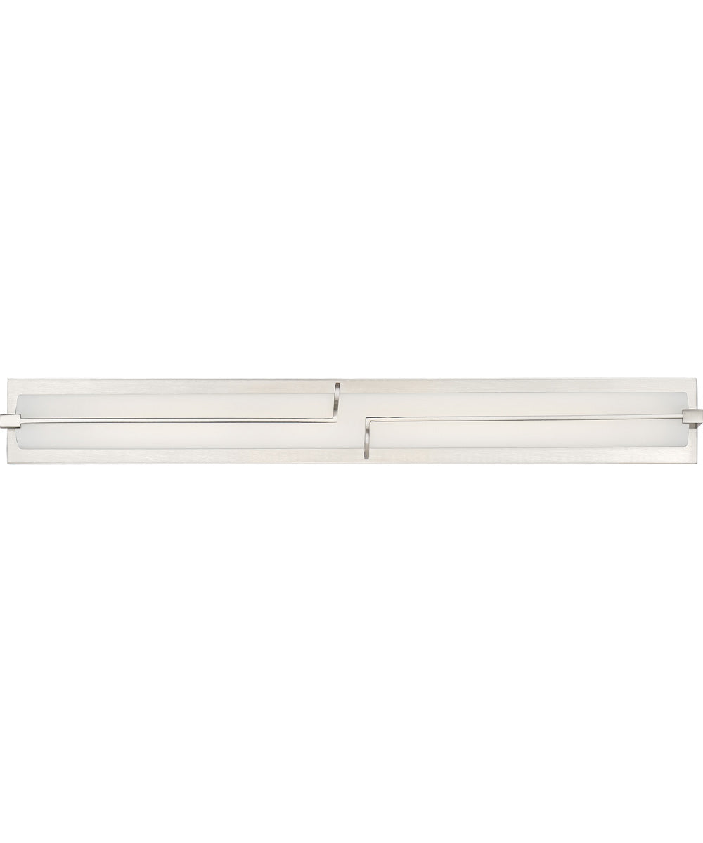 Lateral  Bath Light Brushed Nickel