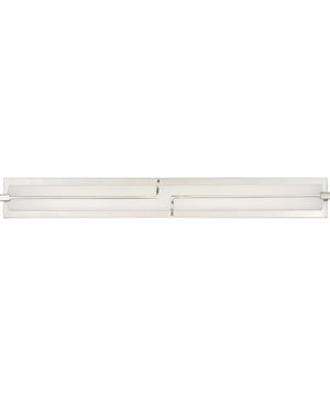 Lateral  Bath Light Brushed Nickel