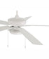 60" Outdoor Super Pro 119 1-Light Indoor/Outdoor Ceiling Fan White