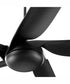 65" Fury Ceiling Fan Matte Black