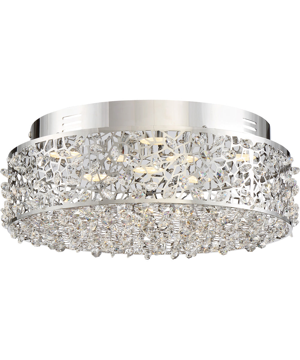 Starlet Medium Flush Mount Polished Chrome