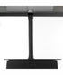 2-light Wall Mount Light Fixture Matte Black