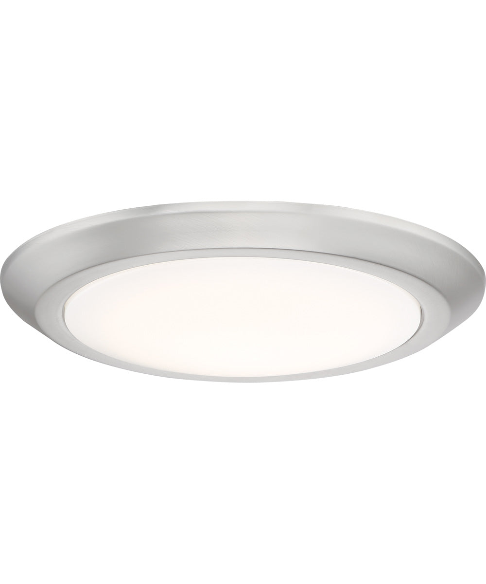 Verge  Flush Mount Brushed Nickel