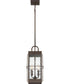 Ward Large 2-light Outdoor Pendant Light Gilded Bronze