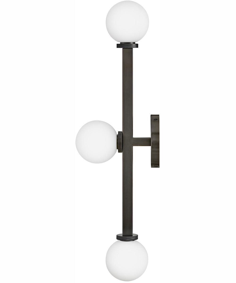 Audrey 3-Light Three Light Vanity in Black Oxide