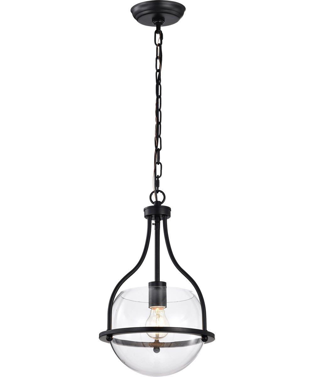 Amado 1-Light Pendant Matte Black