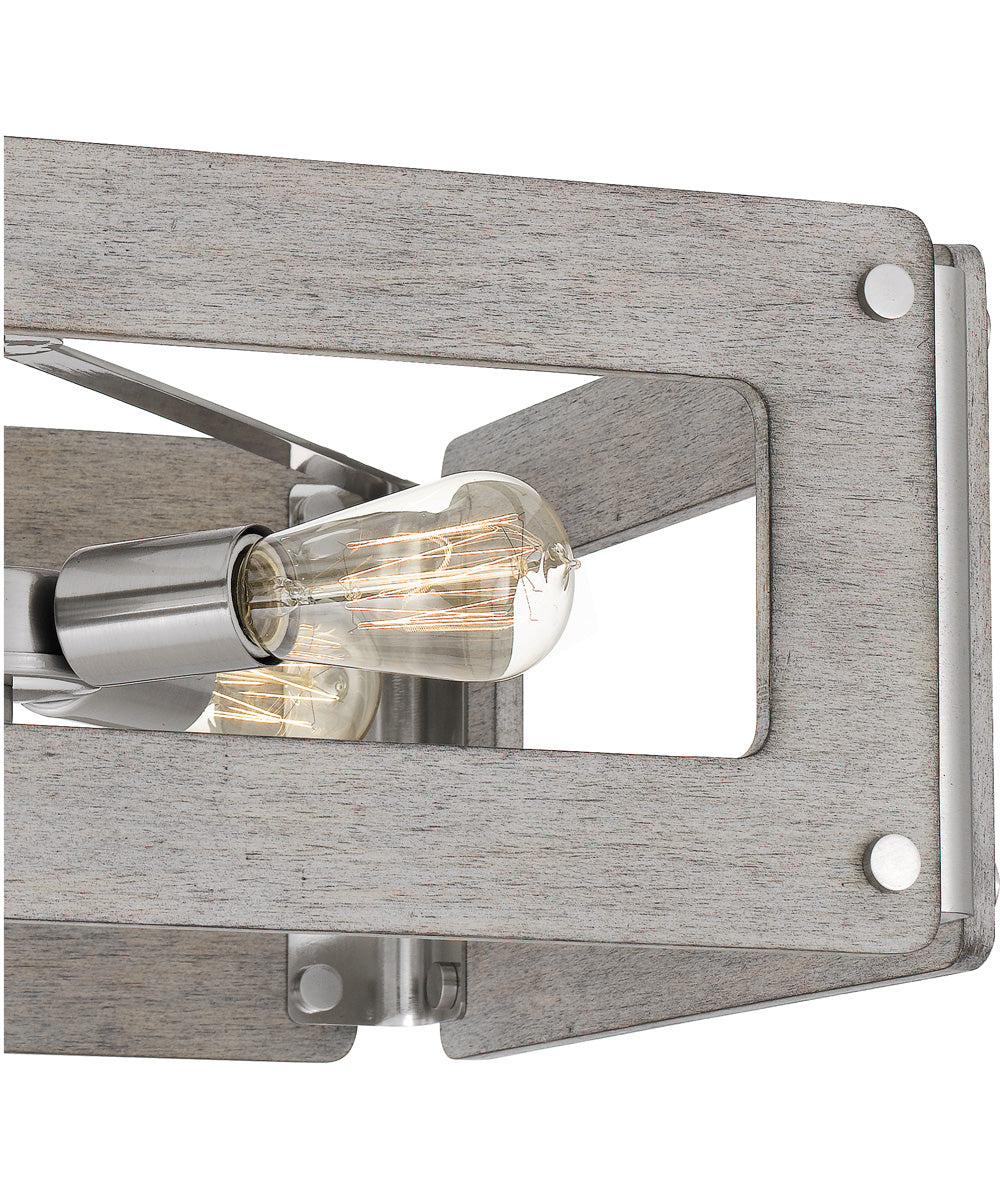 Lonny 4-light Pendant Brushed Nickel