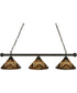 47"W NUEVO Mission 3 Light Island Pendant