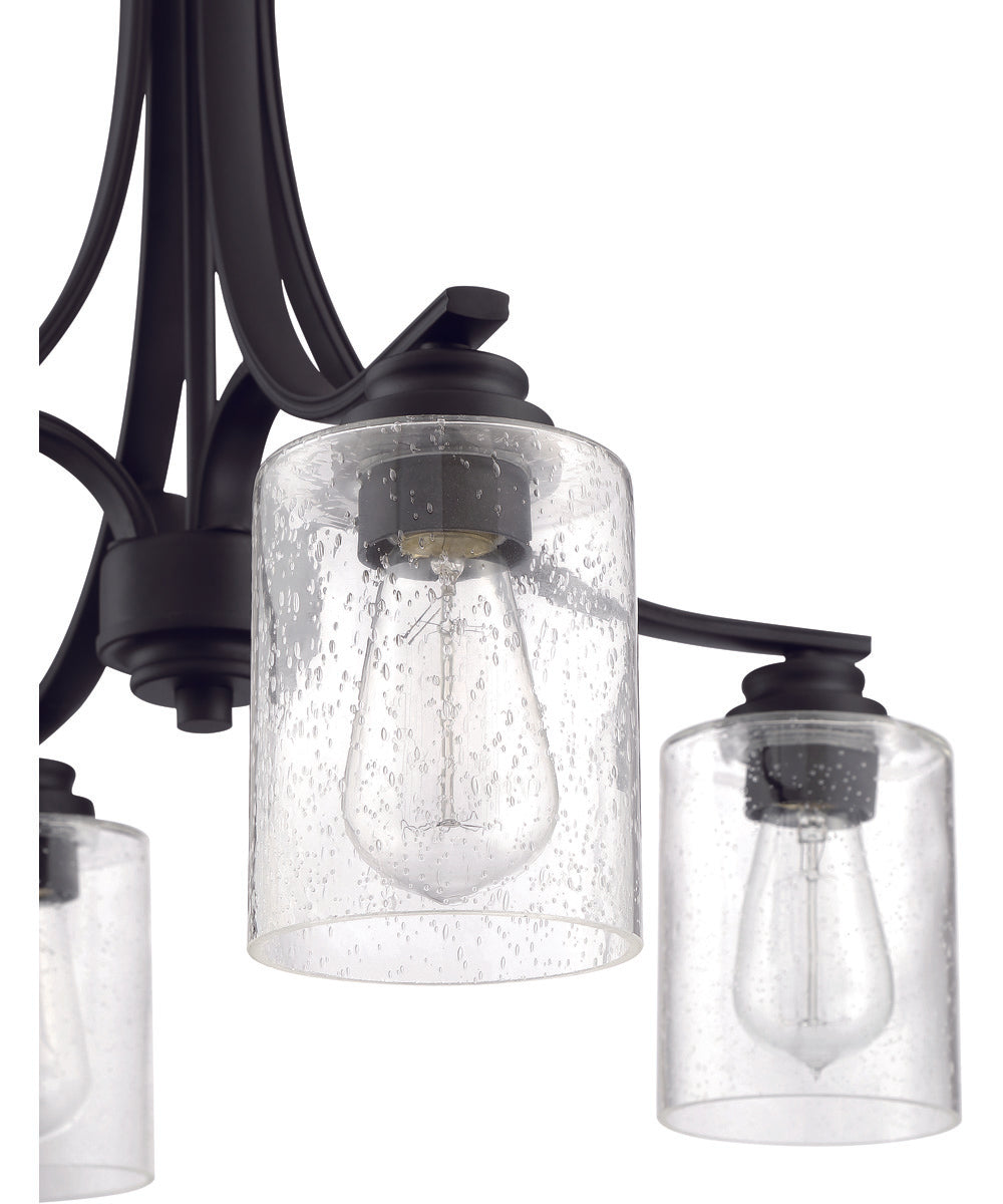 Bolden 4-Light Chandelier Flat Black