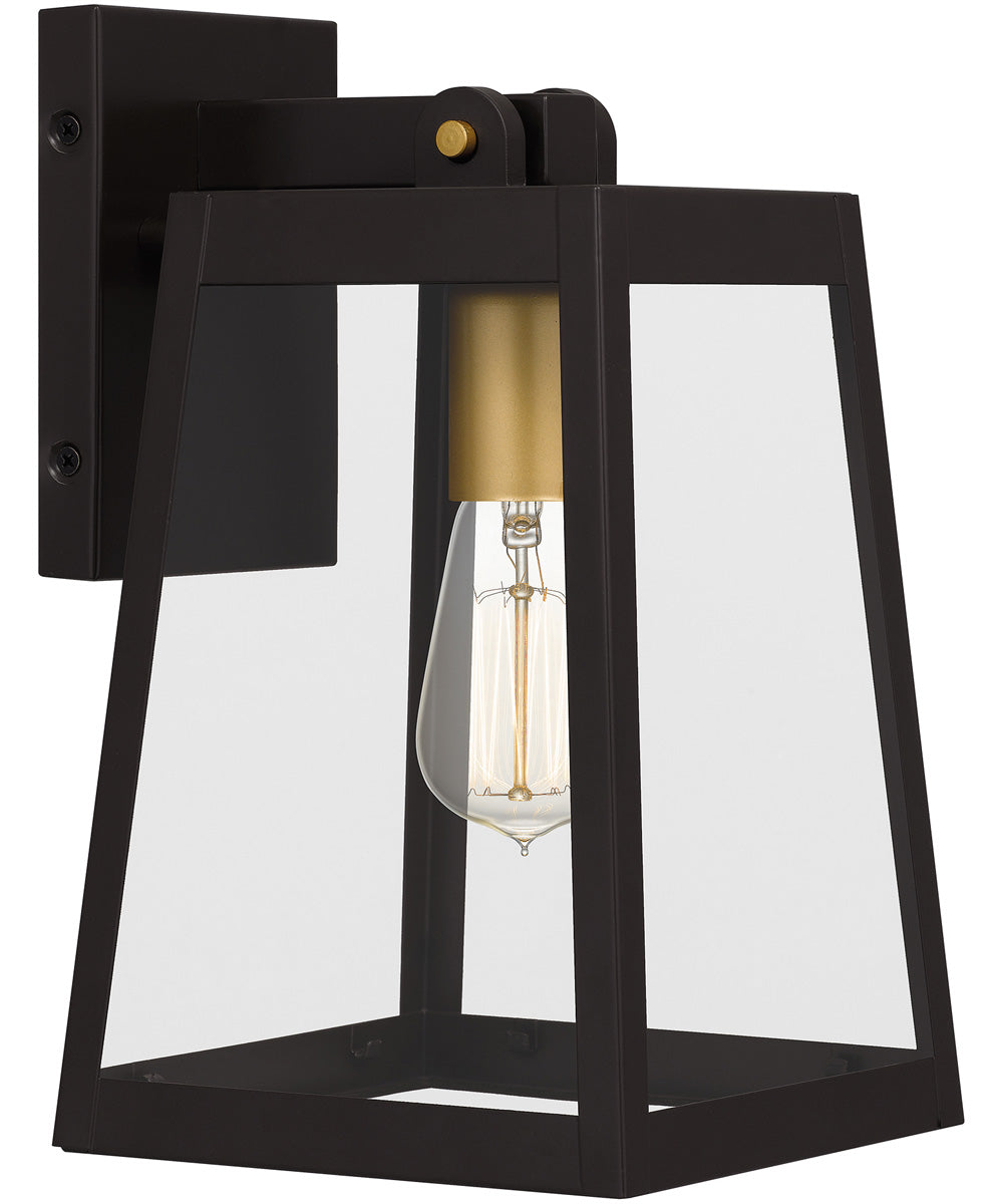 Amberly Grove Medium 1-light Outdoor Wall Light Western Bronze