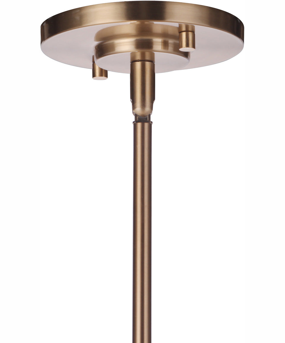 Guiding Star 4-Light Chandelier Satin Brass