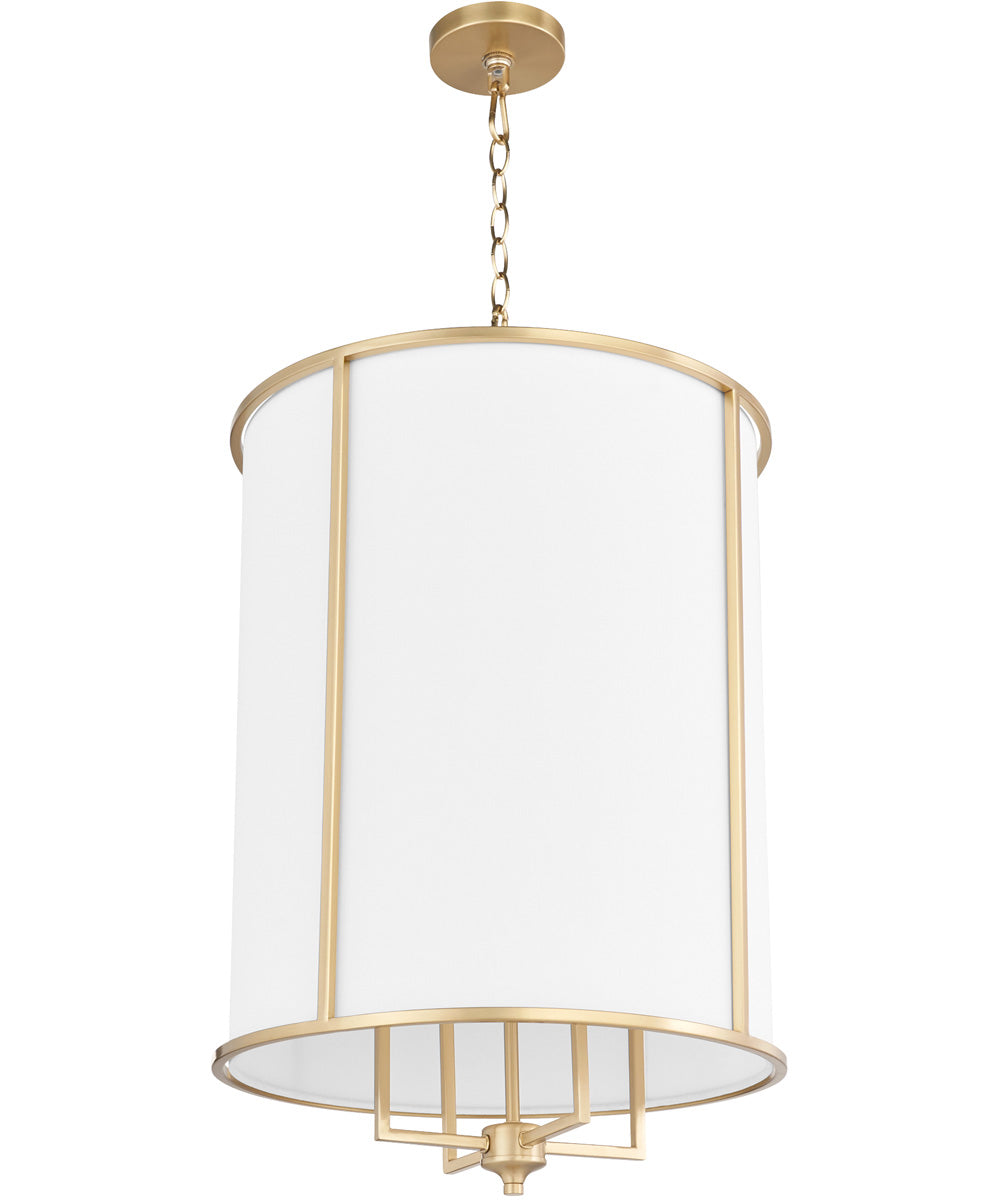 Eldorado 4-light Entry Foyer Hall Chandelier Aged Brass