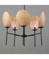 Maldives 5-Light Chandelier Black