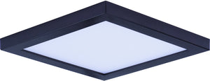 6"W Wafer LED SLIM Flush Mount Bronze