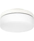 1-light LED Ceiling Fan Light Kit Studio White