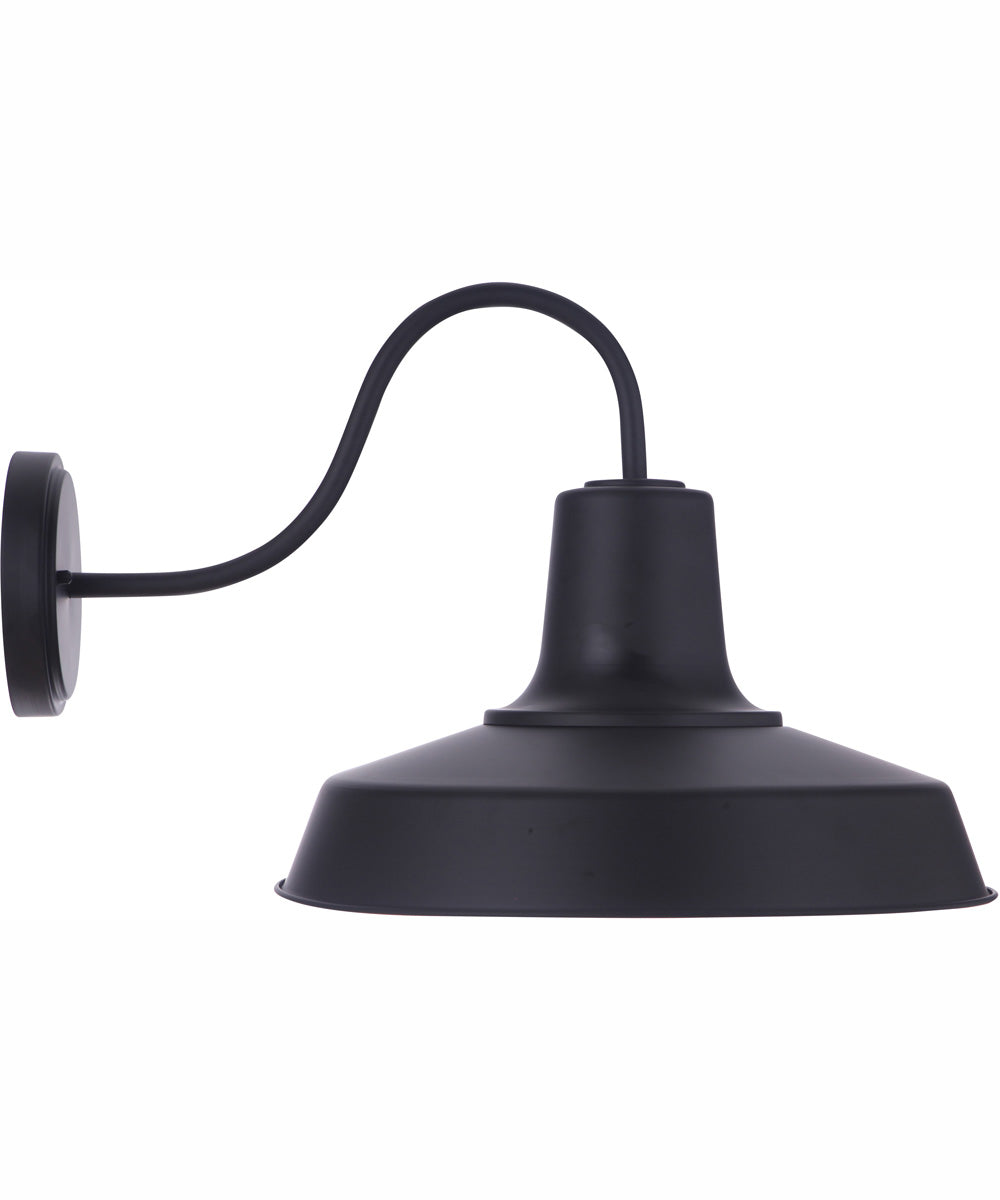 Briscoe 1-Light Outdoor Wall Lantern Midnight