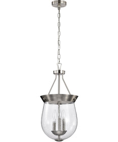 Boliver 3-Light Pendant Brushed Nickel